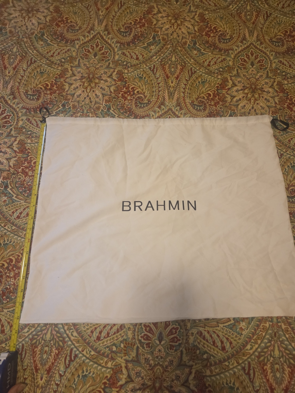 Brahmin Dust Bag in Soft Cream